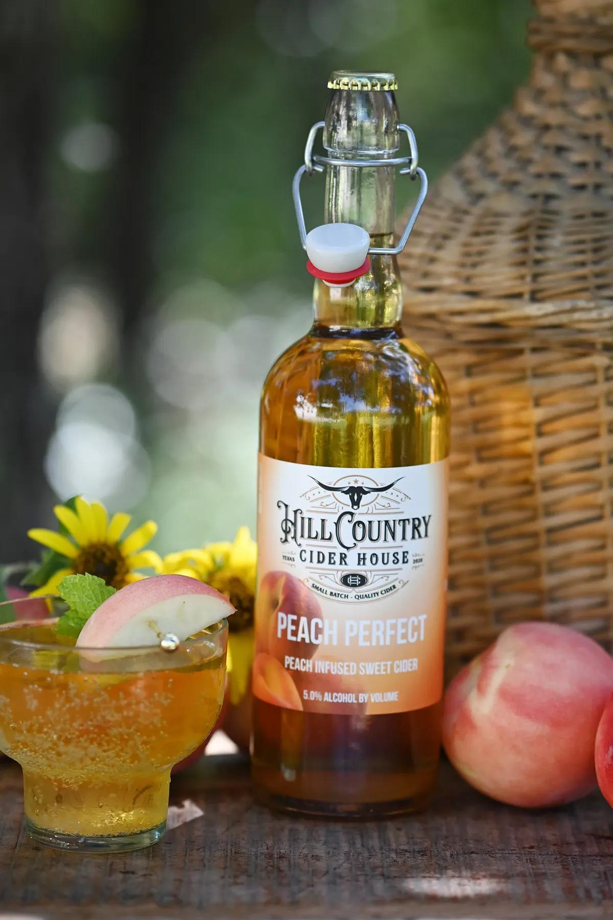 Peach cider